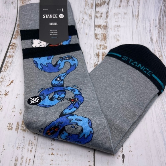 Stance Party Wave Socks, Large, NWT - Picture 6 of 6
